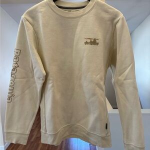 Patagonia Cream Crewneck Sweater